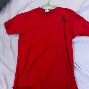 Jordan red tee